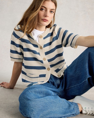 White Stuff Isabella Short Sleeve Cardigan