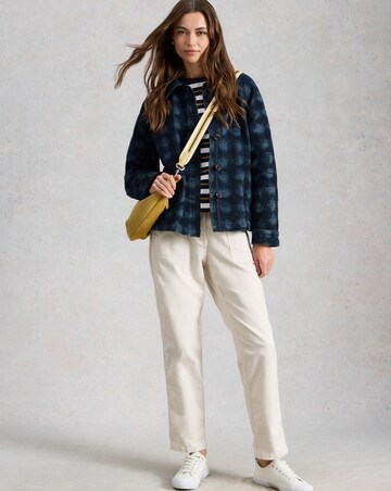 White Stuff Eden Denim Jacquard Jacket