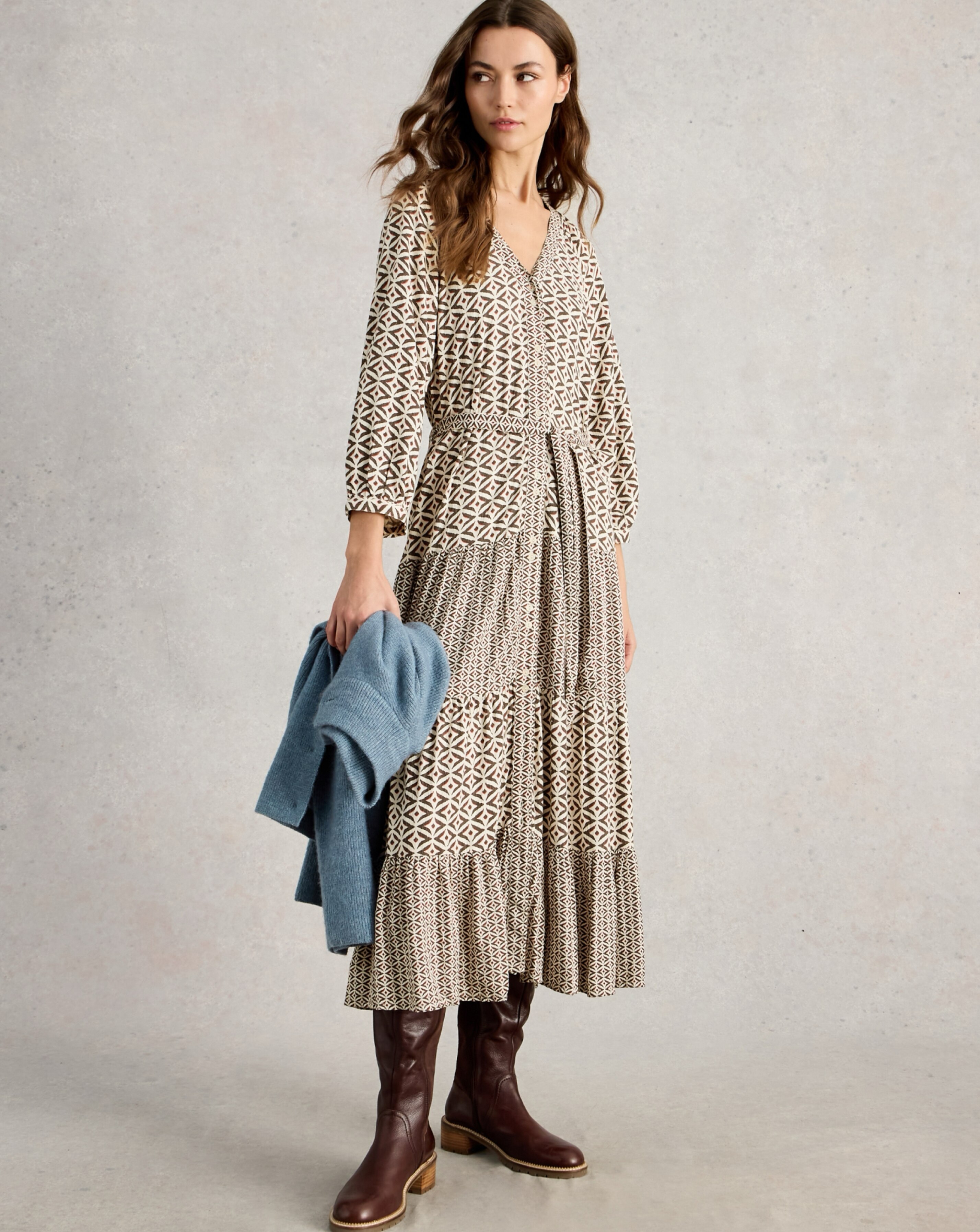 White Stuff Clementine Midi Dress