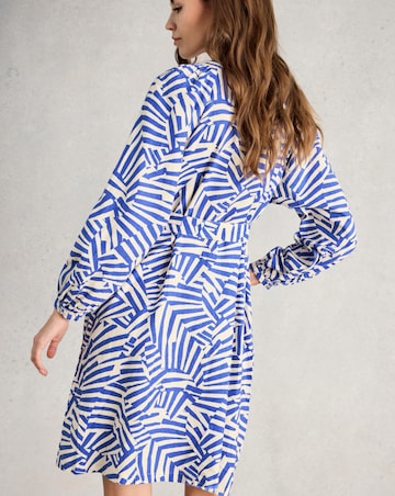 White Stuff Petra Linen Blend Dress