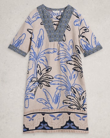 White Stuff Ash Linen Dress