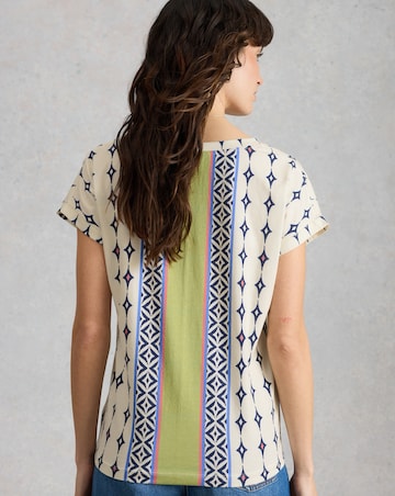 White Stuff Nelly Notch Neck Tee