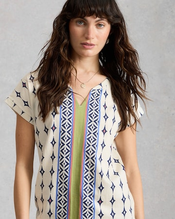 White Stuff Nelly Notch Neck Tee