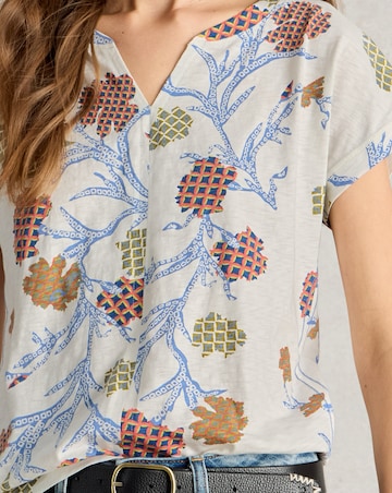 White Stuff Nelly Notch Neck Tee