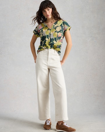 White Stuff Nelly Notch Neck Tee