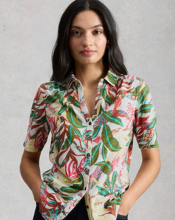 White Stuff Annie Jersey Shirt