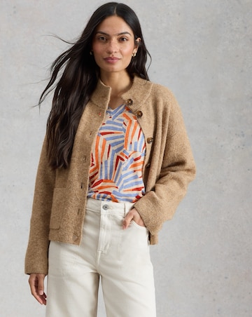 White Stuff Iris Linen Tee