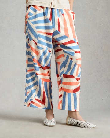 White Stuff Shelly Linen Blend Culotte