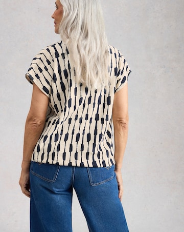 White Stuff Nicole Linen Blend Top