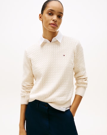 Tommy Hilfiger Cable Fine Knit Sweater