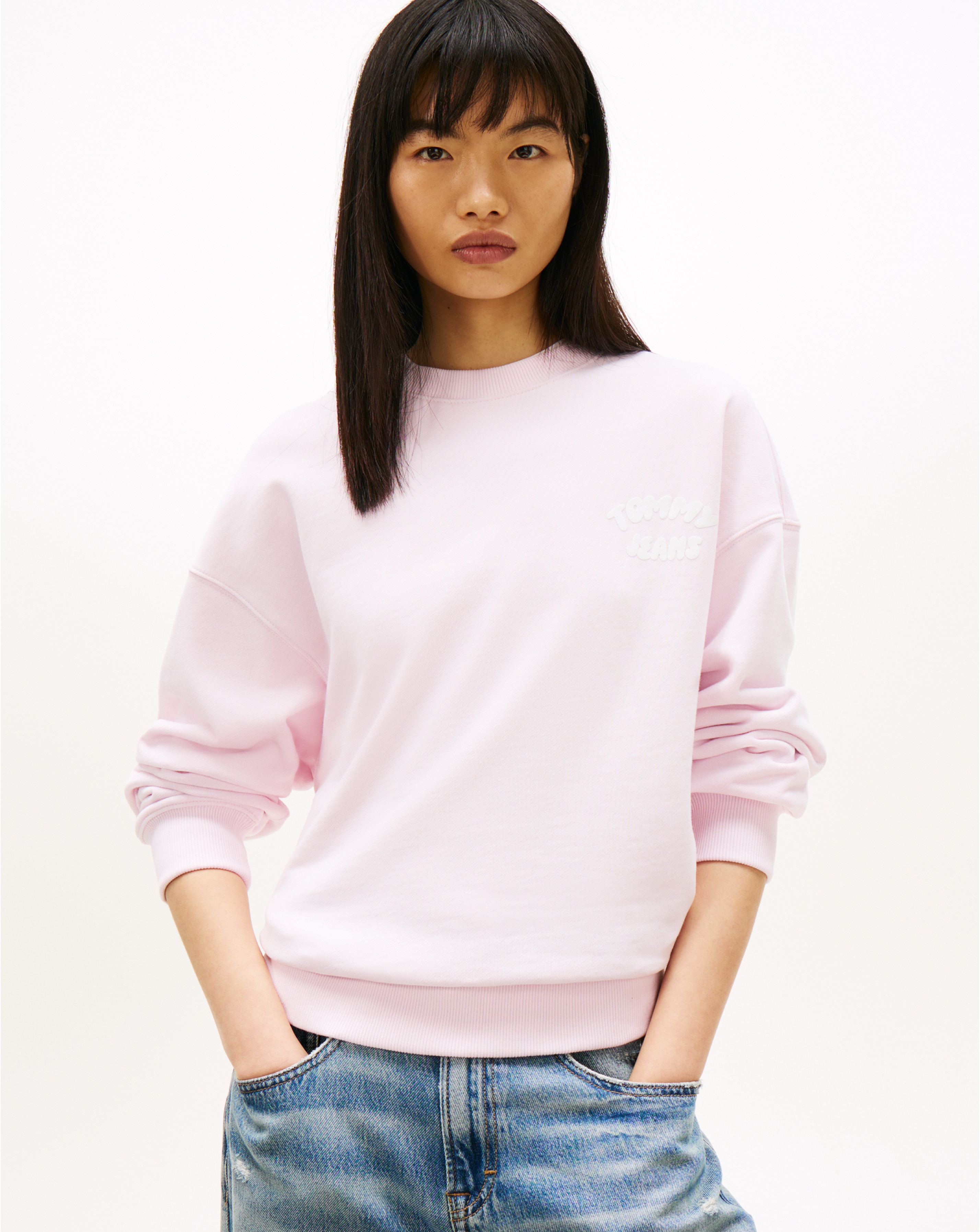 New In - Tommy Jeans Crew Sweatshirt