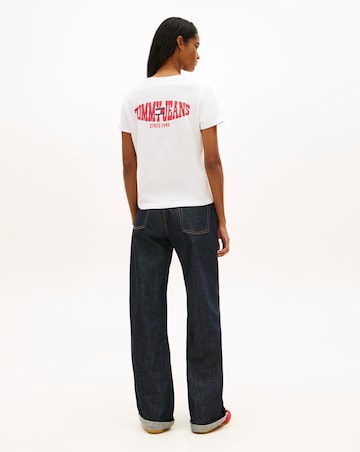 Tommy Jeans Wavy Flag Tee