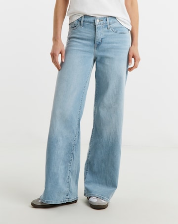 Levi's 318 Shaping Wide Leg Jeans - 32 Leg