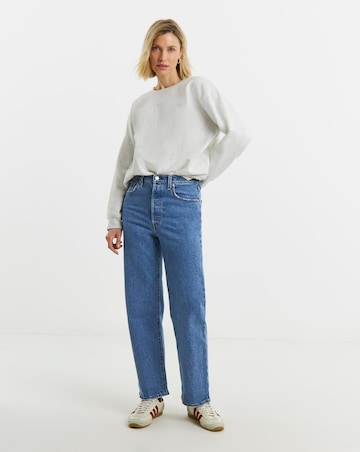 Levis Ribcage Straight Ankle Jeans