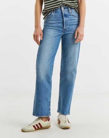 Levis Ribcage Straight Ankle Jeans