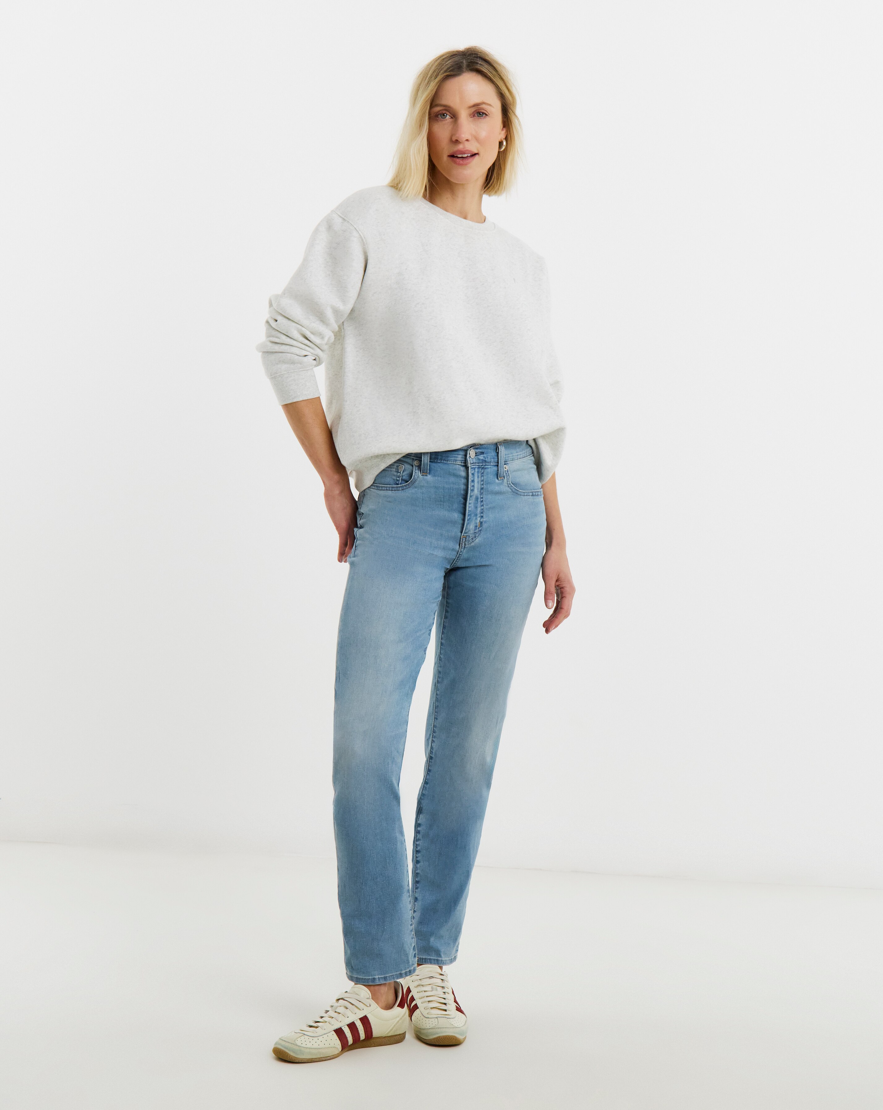 New In - Levis 724 High Rise Stright Jeans