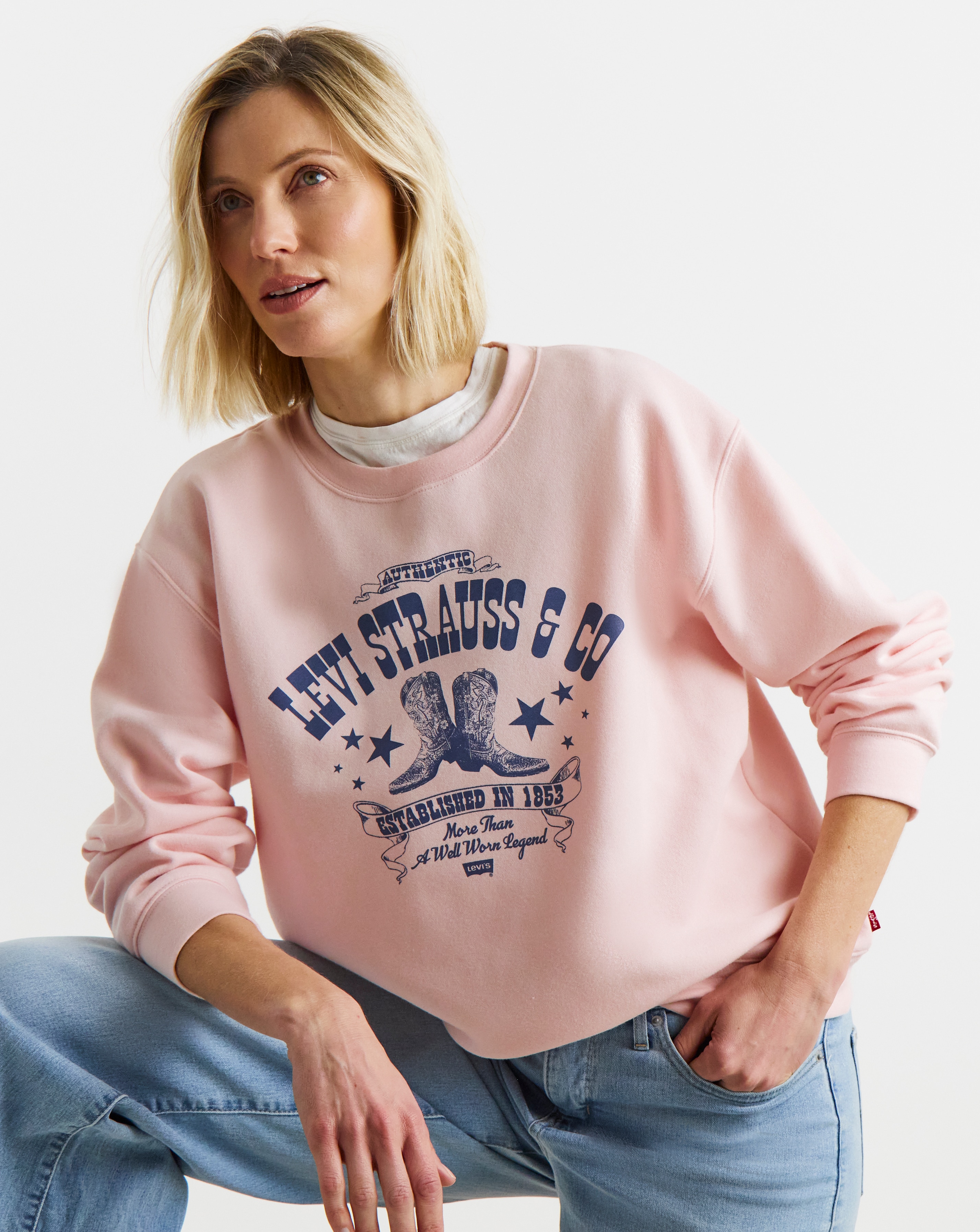 New In - Levi's Graphic Everyday Crew