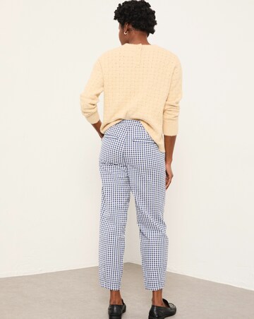 FatFace Gingham Taper Trouser