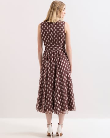 Phase Eight Lucinda Spot Midi Dress