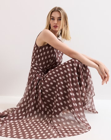 Phase Eight Lucinda Spot Midi Dress