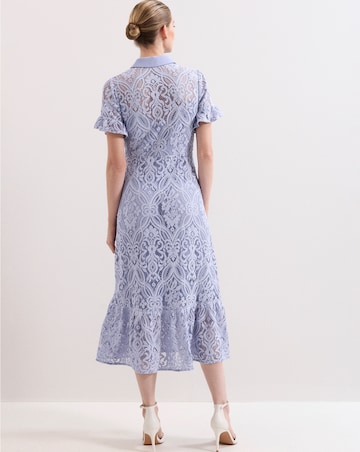 Phase Eight Carmine Lace Midi Dress