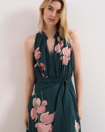 Phase Eight Lucinda Button Floral Dress