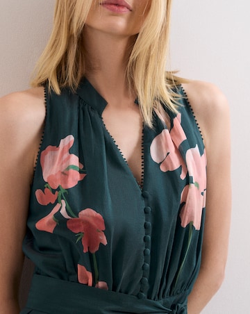 Phase Eight Lucinda Button Floral Dress