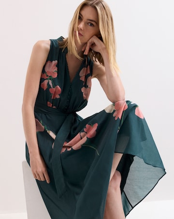 Phase Eight Lucinda Button Floral Dress