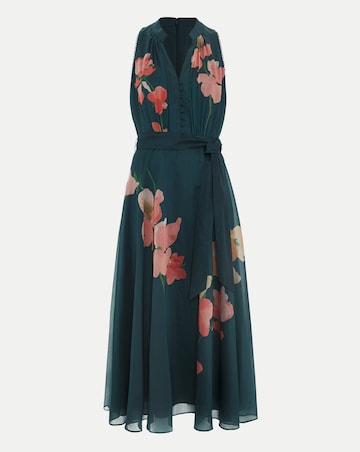 Phase Eight Lucinda Button Floral Dress