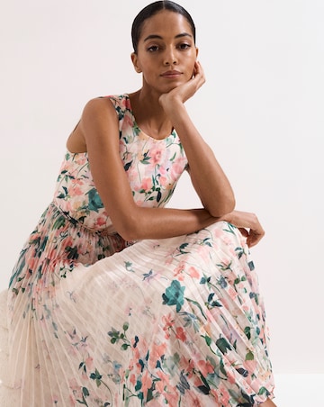 Phase Eight Georgiana Print Midi Dress