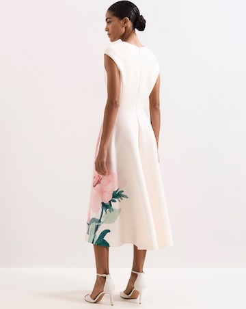 Phase Eight Rakhi Scuba Printed Midi Dress