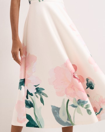 Phase Eight Rakhi Scuba Printed Midi Dress