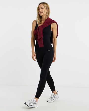 SCULPT ACTIVEWEAR SQUARE NECK JUMPSUIT - REGULAR