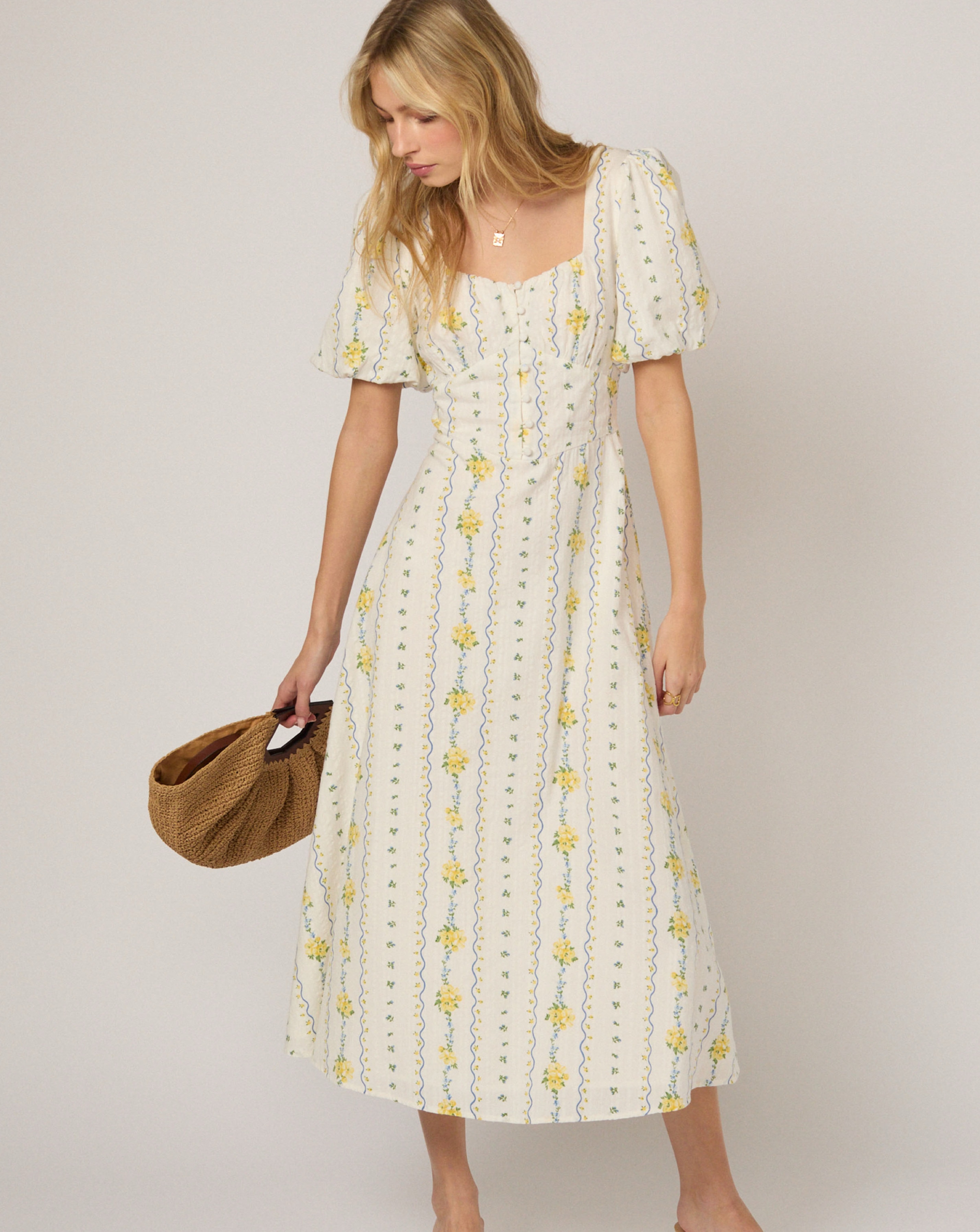 New In - NC SS Melody Midi Dress