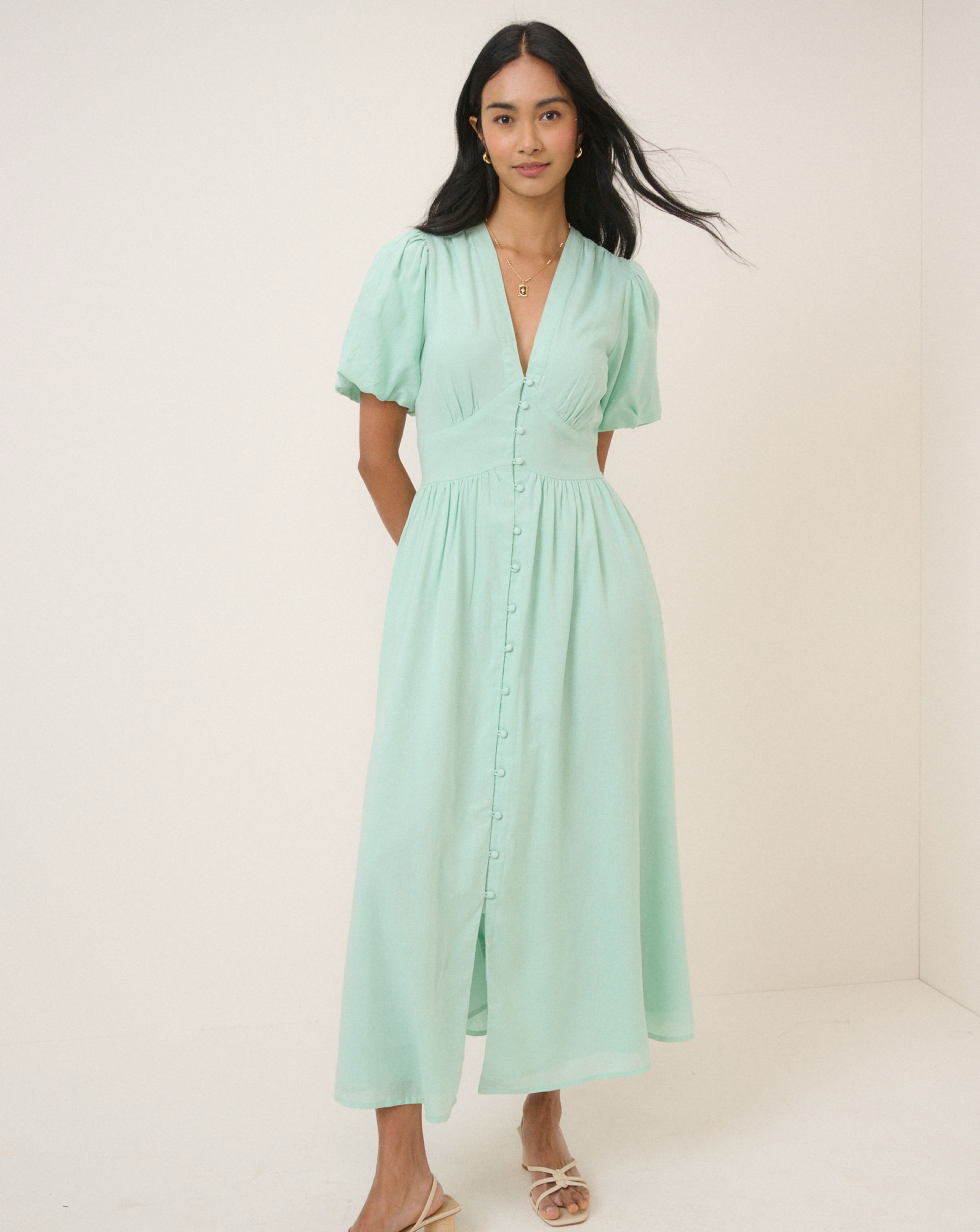 New In - NC SS Starlight Midi Dress