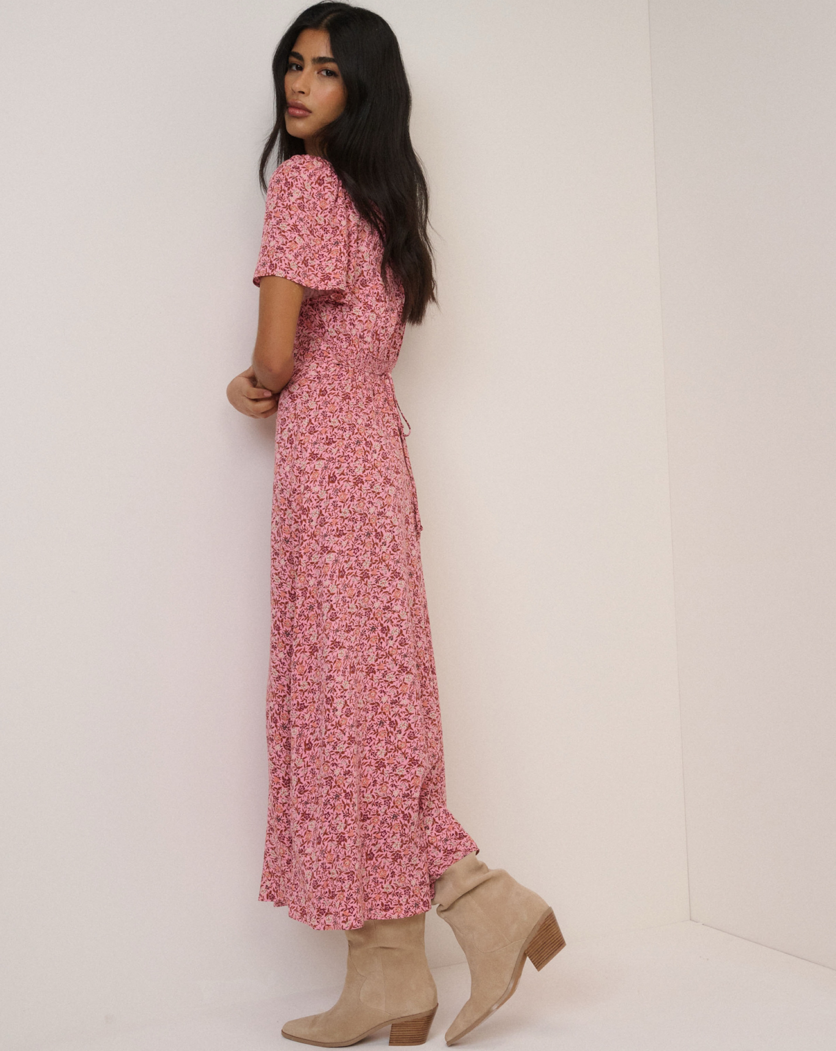 Nobody's Child Atlas Midi Dress Petite | JD Williams
