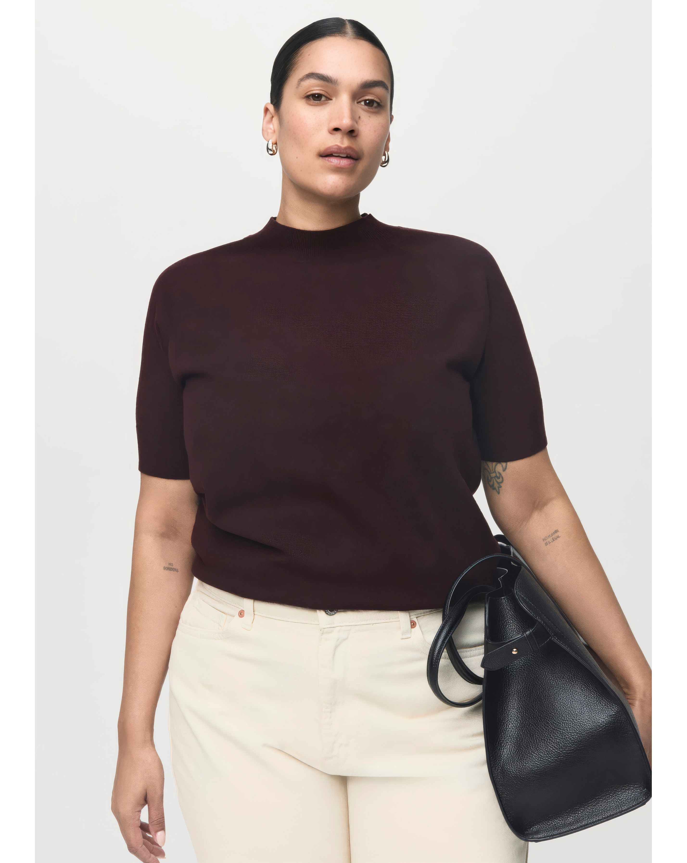 New In - Mango Short Sleeve Sweater