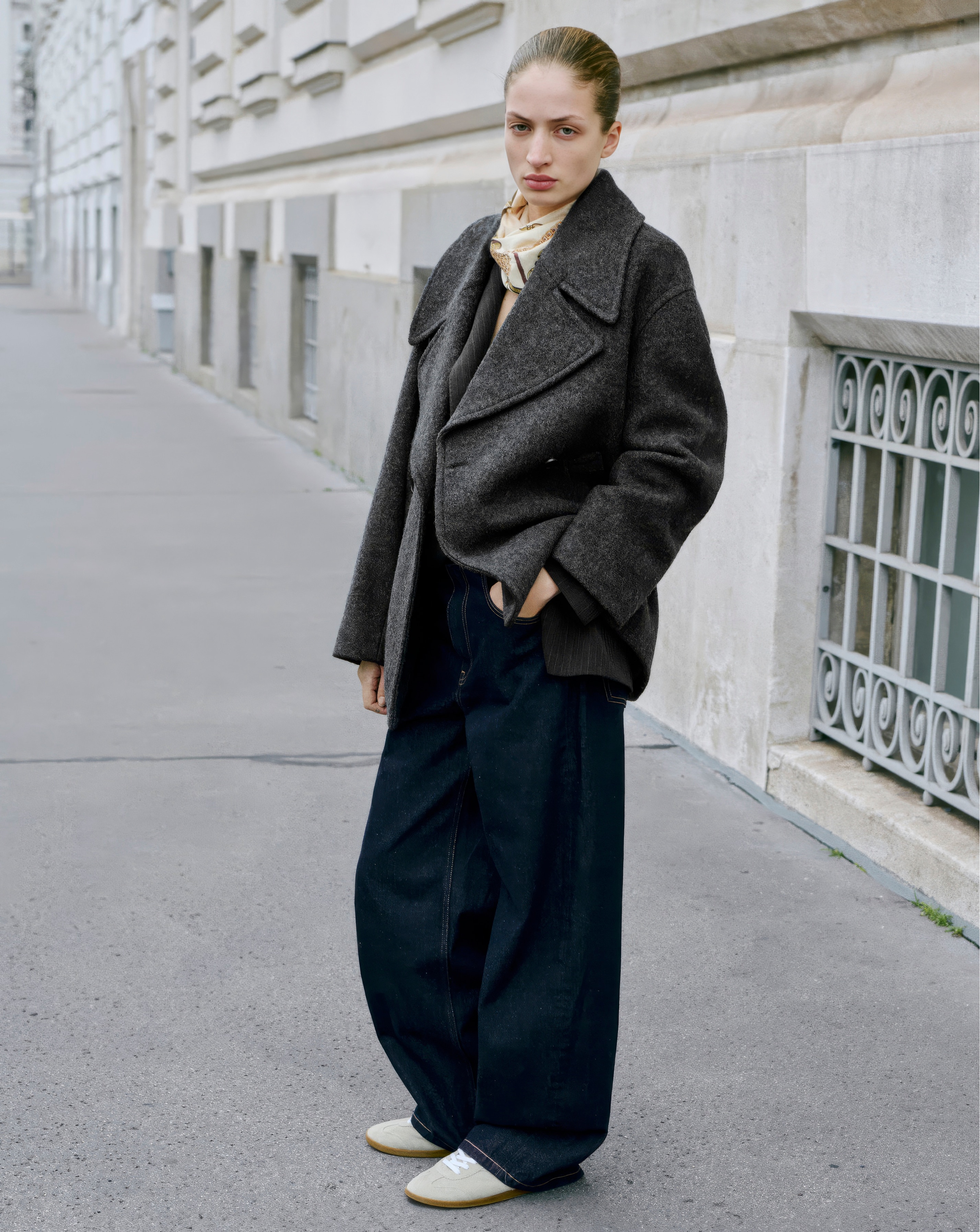 Mango Indigo Barrel Jeans