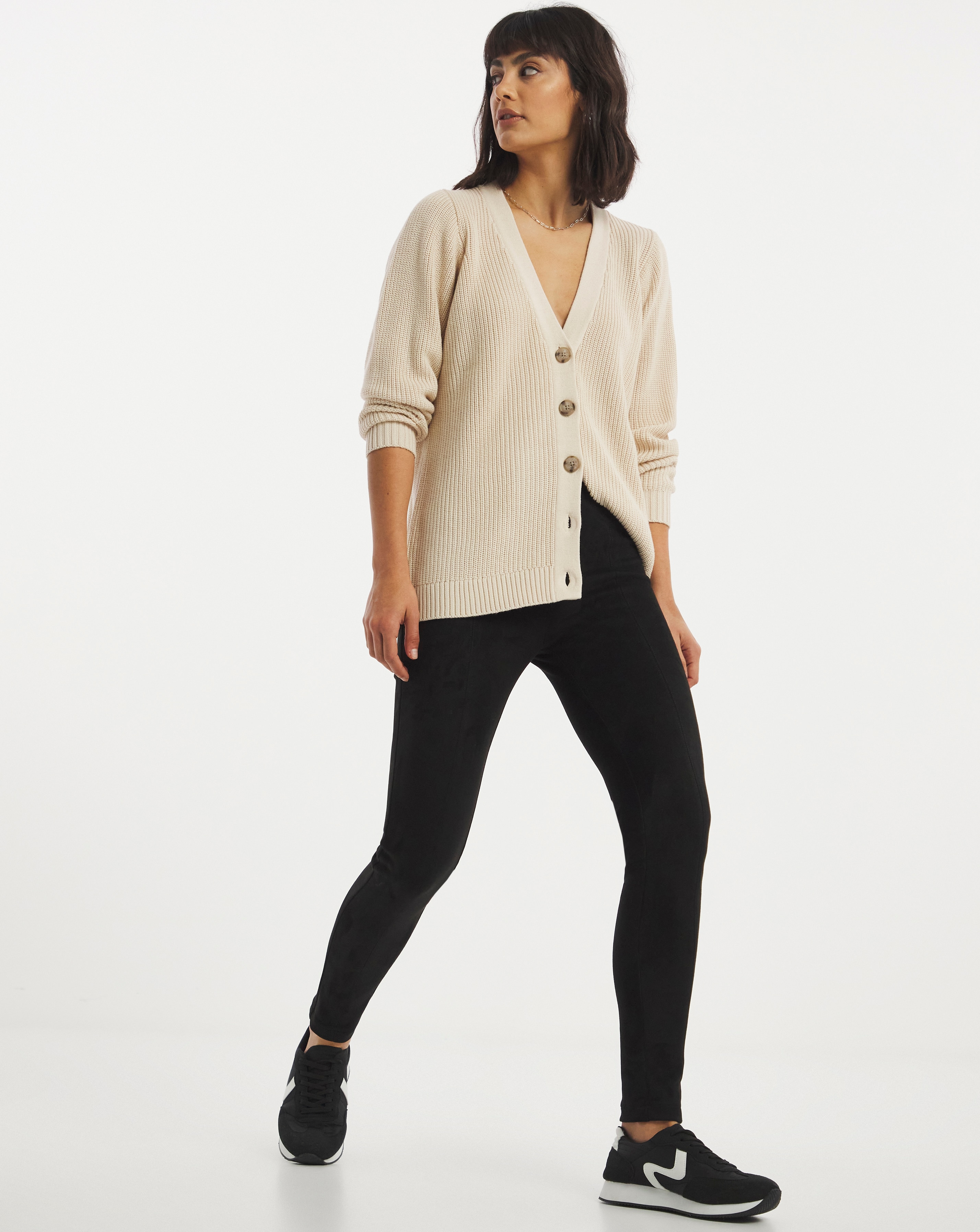 Suedette Skinny Trouser