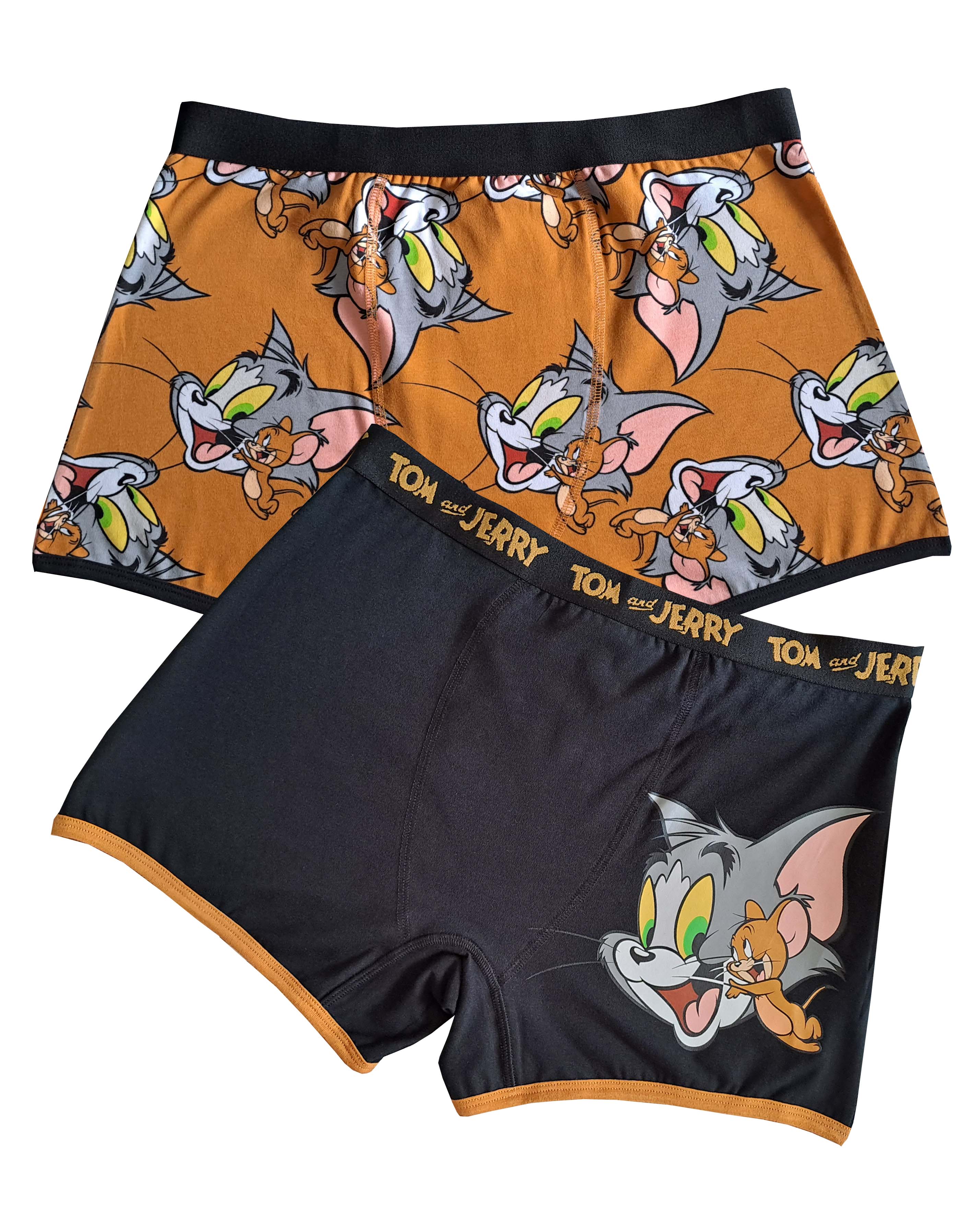 Mens 2pk Tom & Jerry Boxer Shorts