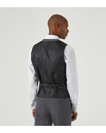 Skopes Jacob Suit Waistcoat Grey Check