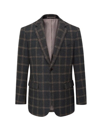 Skopes Heaton Suit Jacket Green Check