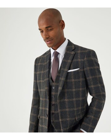 Skopes Heaton Suit Jacket Green Check