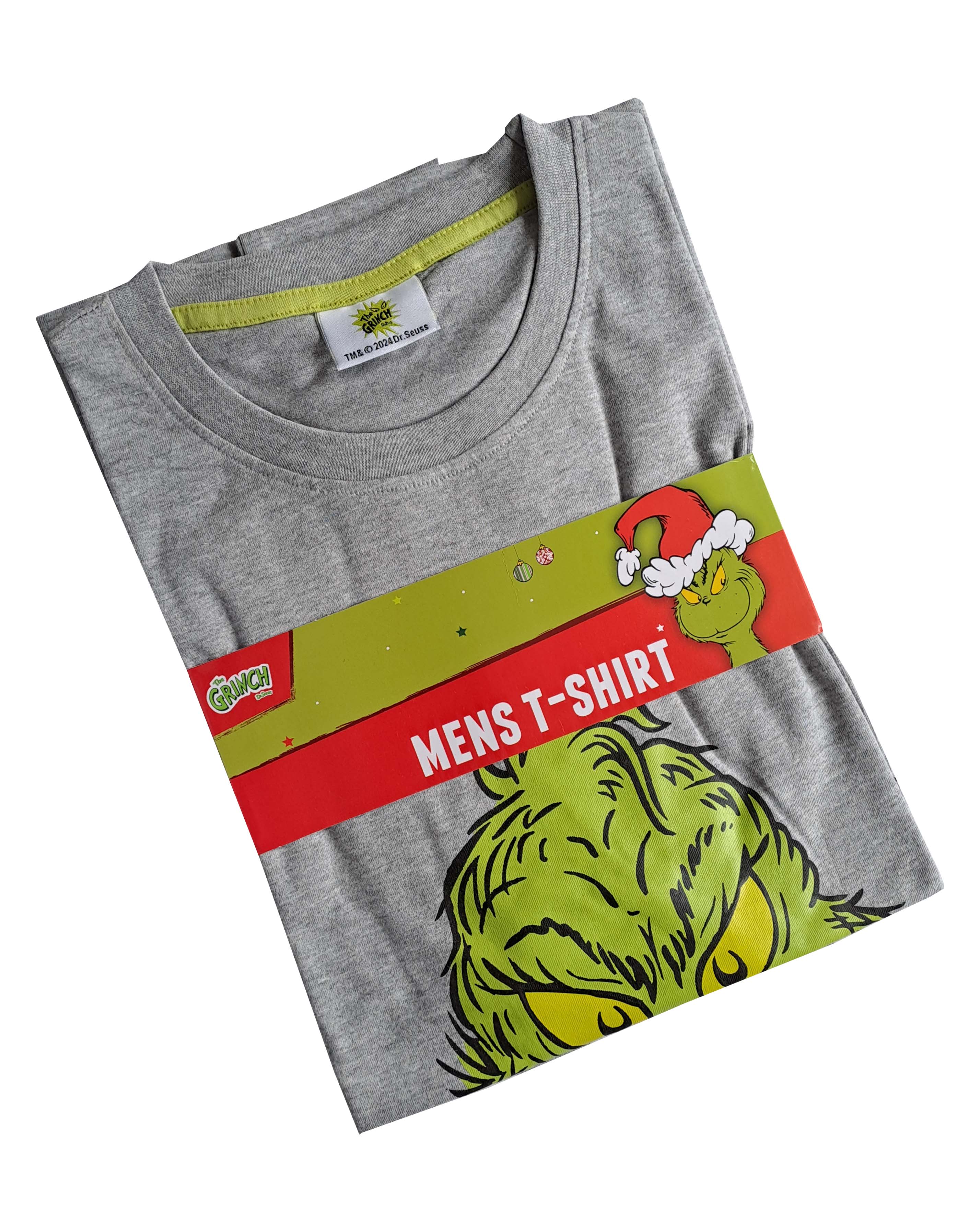 T-shirt Grinch - Look Grincheux, Coupe Classique Légère, Manches Doubles, Style Décontracté - 8