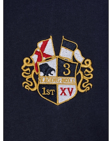 Raging Bull Classic Long Sleeve Rugby Navy