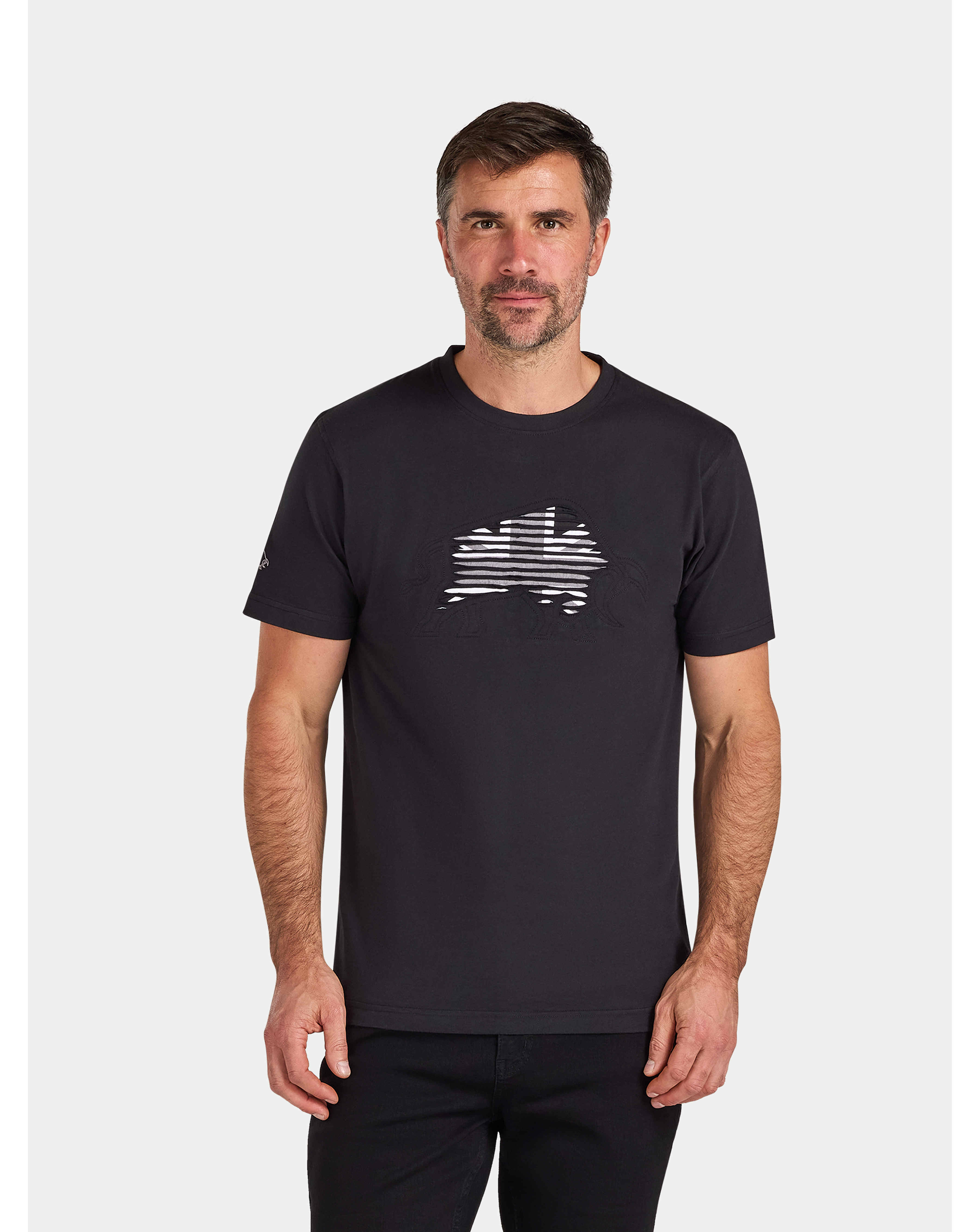 Raging Bull Slash Bull T-Shirt Black