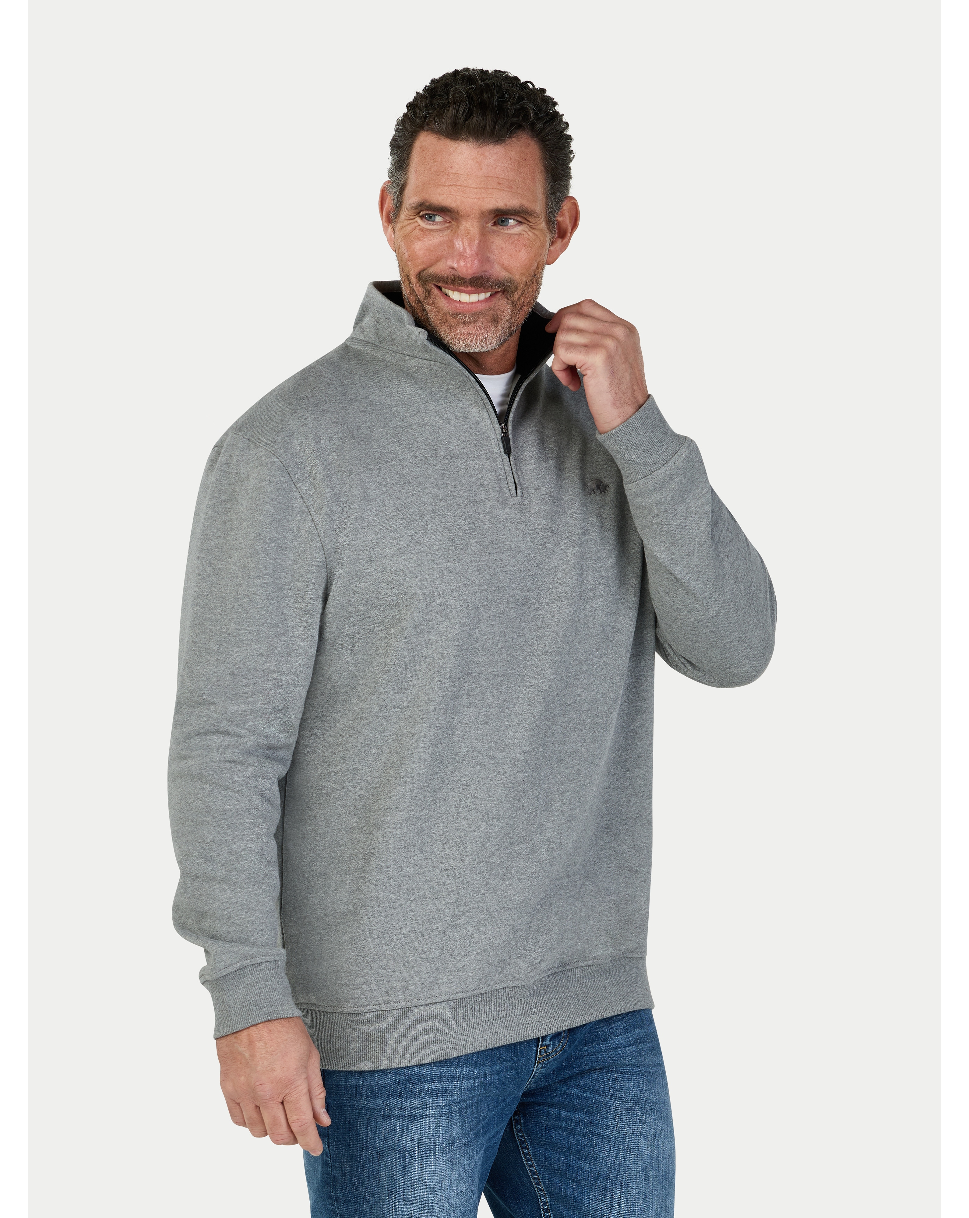 New In - Raging Bull Classic Jersey 1/4 Zip Sweat