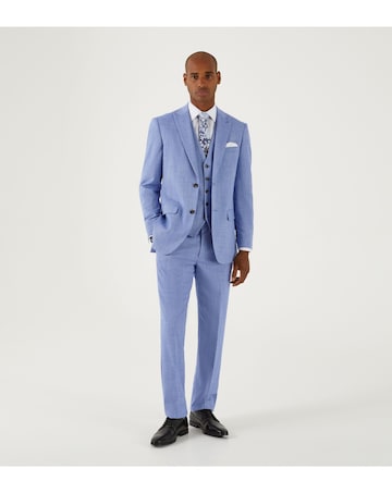 Skopes Redding Suit Waistcoat Sky Blue