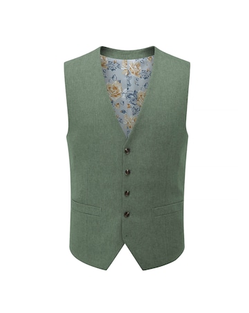 Skopes Calvados Suit Waistcoat Sage