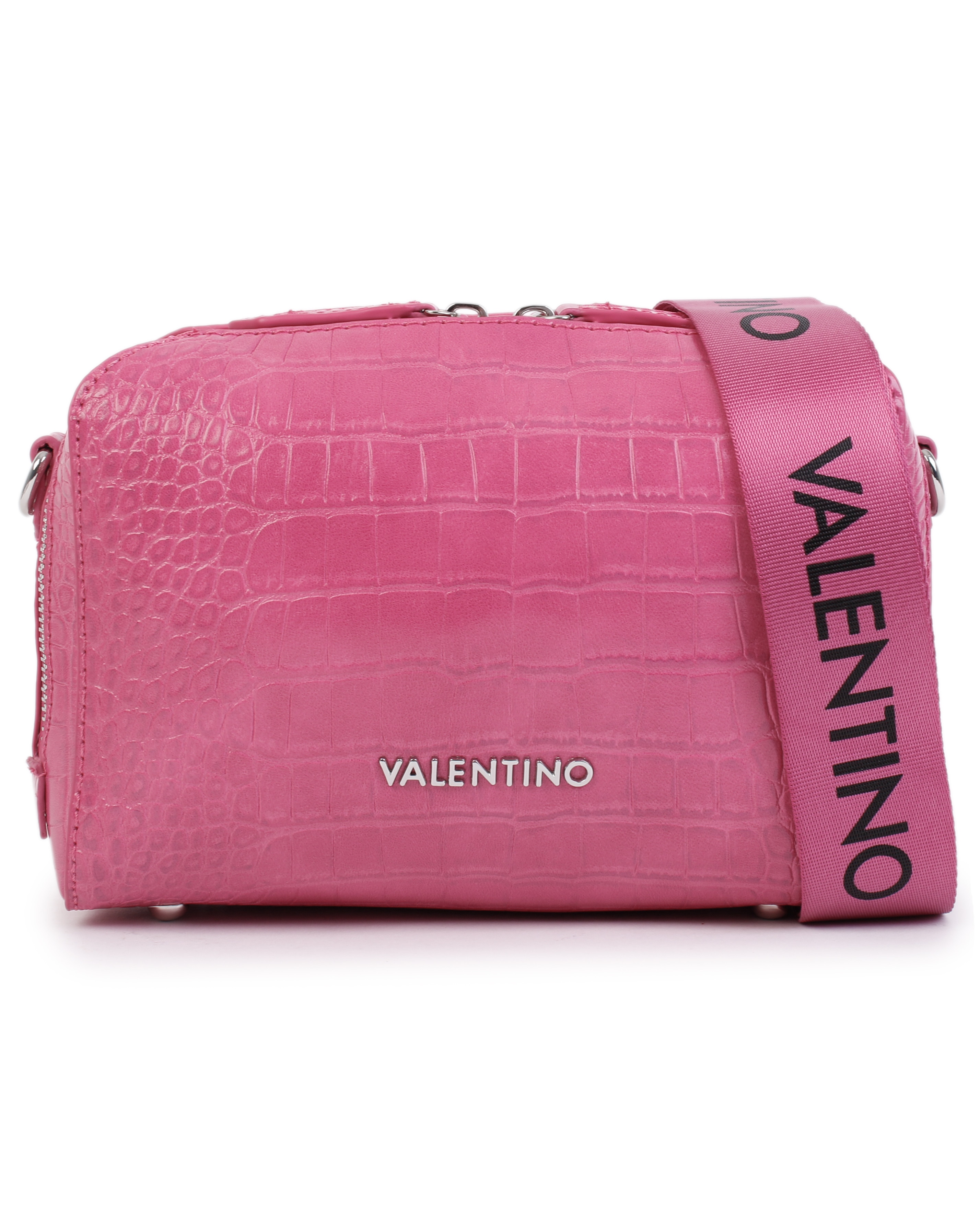Valentino Bags Pattie Haversack Moc Croc Cross Body Bag JD Williams